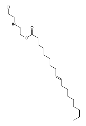 2-(2-chloroethylamino)ethyl octadec-9-enoate结构式