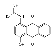 (4-hydroxy-9,10-dioxoanthracen-1-yl)urea结构式