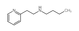2-Pyridineethanamine,N-butyl-结构式