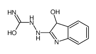 [(3-hydroxy-3H-indol-2-yl)amino]urea结构式