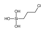 3-Chloropropylsilanetriol Structure