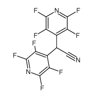 bis-(2,3,5,6-tetrafluoro-pyridin-4-yl)-acetonitrile结构式