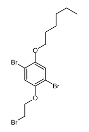 1,4-dibromo-2-(2-bromoethoxy)-5-hexoxybenzene Structure