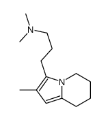 N,N-dimethyl-3-(2-methyl-5,6,7,8-tetrahydroindolizin-3-yl)propan-1-amine Structure