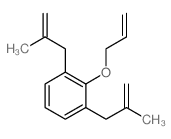 Benzene,1,3-bis(2-methyl-2-propen-1-yl)-2-(2-propen-1-yloxy)- picture