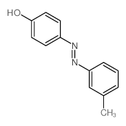 4-[(3-methylphenyl)hydrazinylidene]cyclohexa-2,5-dien-1-one结构式