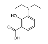 3-(diethylamino)-2-hydroxybenzoic acid结构式