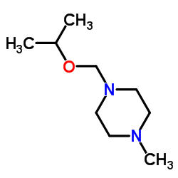 1-Methyl-4-isopropoxy methyl piperazine structure