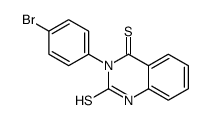 3-(4-bromophenyl)-1H-quinazoline-2,4-dithione结构式