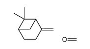 6,6-dimethyl-4-methylidenebicyclo[3.1.1]heptane,formaldehyde Structure