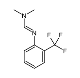 N,N-dimethyl-N'-[2-(trifluoromethyl)phenyl]methanimidamide结构式