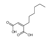 2-hexylbut-2-enedioic acid结构式