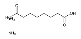 diammonium suberate structure