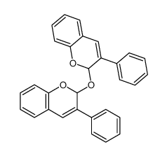 bis(3-phenyl-2H-benzo[b]pyran-2-yl) ether Structure