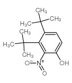 2,6-Di-tert-butyl-4-nitrophenol structure