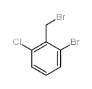 2-Bromo-6-chlorobenzyl bromide structure