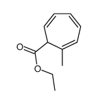 ethyl 2-methylcyclohepta-2,4,6-triene-1-carboxylate结构式