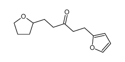 1(α-furyl)-5-(α-tetrahydrofuryl)pentan-3-one结构式