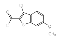 3-CHLORO-6-METHOXYBENZO[B]THIOPHENE-2-CARBONYL CHLORIDE picture