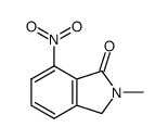 2-methyl-7-nitro-2,3-dihydro-1H-isoindol-1-one Structure