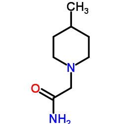1-Piperidineacetamide,4-methyl-(9CI)结构式