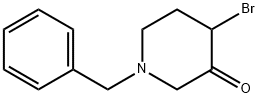 3-Piperidinone, 4-bromo-1-(phenylmethyl)-结构式