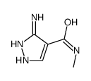 1H-Pyrazole-4-carboxamide,3-amino-N-methyl-(9CI)结构式