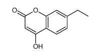 7-ethyl-4-hydroxychromen-2-one结构式