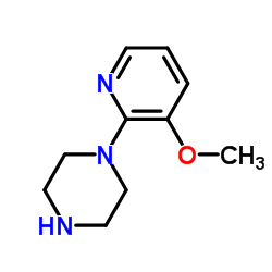 1-(3-Methoxypyridin-2-yl)piperazine structure