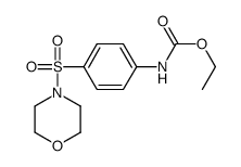 ethyl N-(4-morpholin-4-ylsulfonylphenyl)carbamate Structure