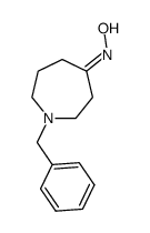 1-benzyl-4-azepanone oxime Structure