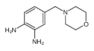 4-(Morpholinomethyl)benzene-1,2-diamine structure