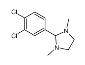 2-(3,4-dichlorophenyl)-1,3-dimethylimidazolidine Structure