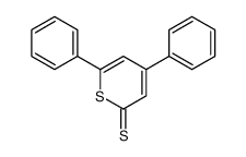 4,6-diphenylthiopyran-2-thione结构式