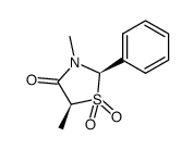 cis-3,5-dimethyl-1,1-dioxo-2-phenyl-4-thiazolidinone Structure
