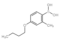 4-Butoxy-2-methylphenylboronic acid Structure