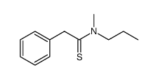 Acetamide,N-methyl-2-phenyl-N-propylthio- (5CI)结构式