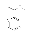 2-(1-ethoxyethyl)pyrazine结构式