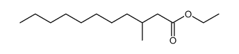 ethyl ester of/the/ (+/-)-3-methyl-undecanoic acid-(1) Structure