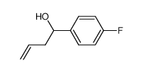 1‐(4‐fluorophenyl)‐but‐3‐en‐1‐ol结构式