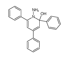 1-amino-2,4,6-triphenyl-1,2-dihydro-pyridin-2-ol Structure