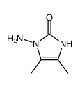 1-amino-4,5-dimethyl-1,3-dihydro-imidazol-2-one Structure