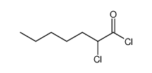 2-chloro-heptanoyl chloride Structure