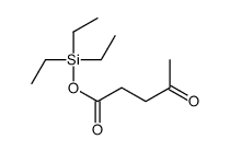 triethylsilyl 4-oxopentanoate Structure