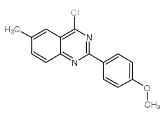 4-CHLORO-2-(4-METHOXY-PHENYL)-6-METHYL-QUINAZOLINE picture