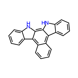 13,14-Dihydrobenzo[c]indolo[2,3-a]carbazole结构式