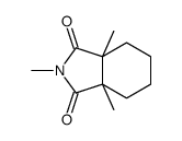 2,3a,7a-trimethyl-4,5,6,7-tetrahydroisoindole-1,3-dione Structure