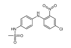 N-[4-(4-chloro-2-nitroanilino)phenyl]methanesulfonamide结构式
