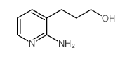 3-(2-氨基吡啶-3-基)-1-丙醇结构式