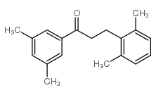 3',5'-DIMETHYL-3-(2,6-DIMETHYLPHENYL)PROPIOPHENONE structure